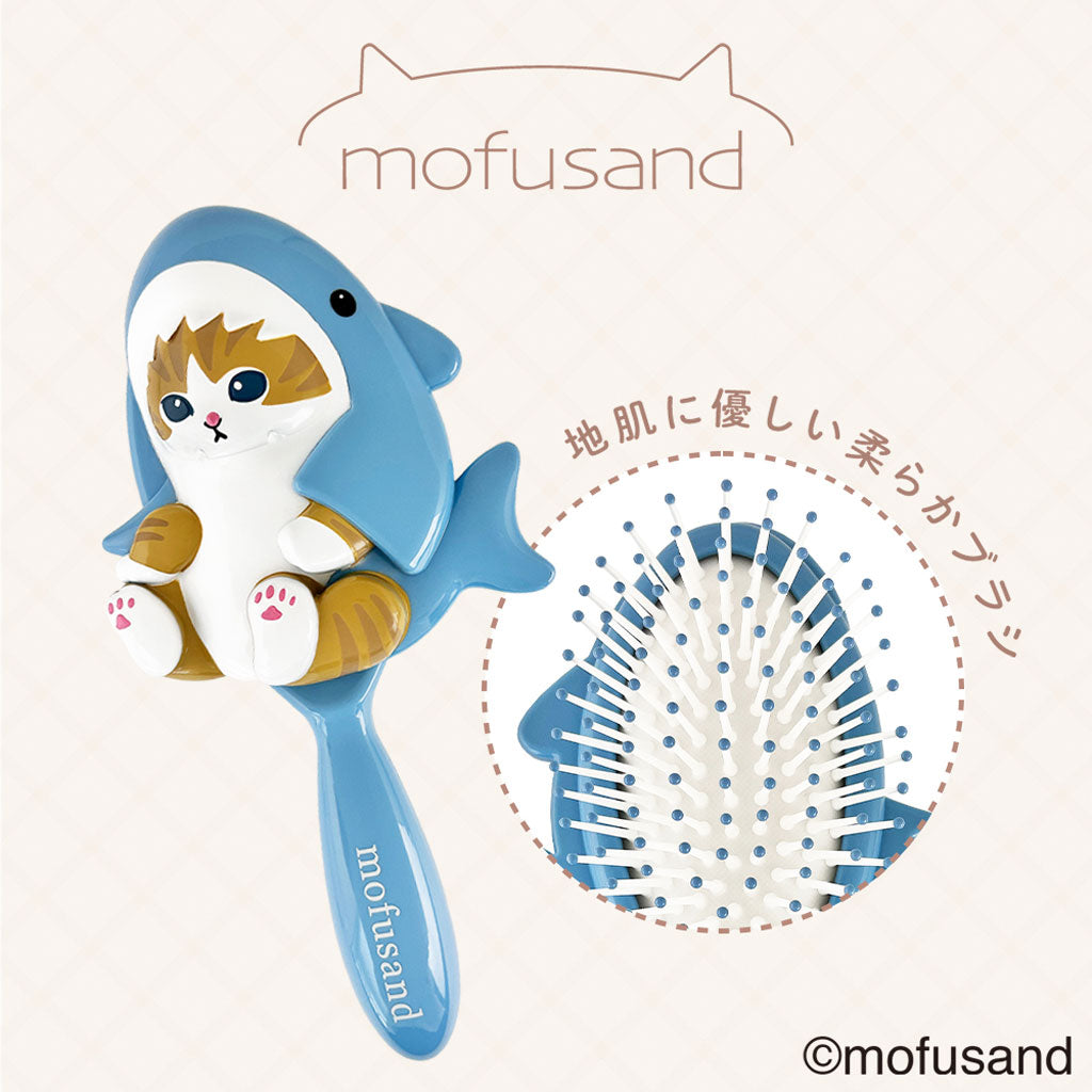 Mofusand Hair Brush Cat/Shark