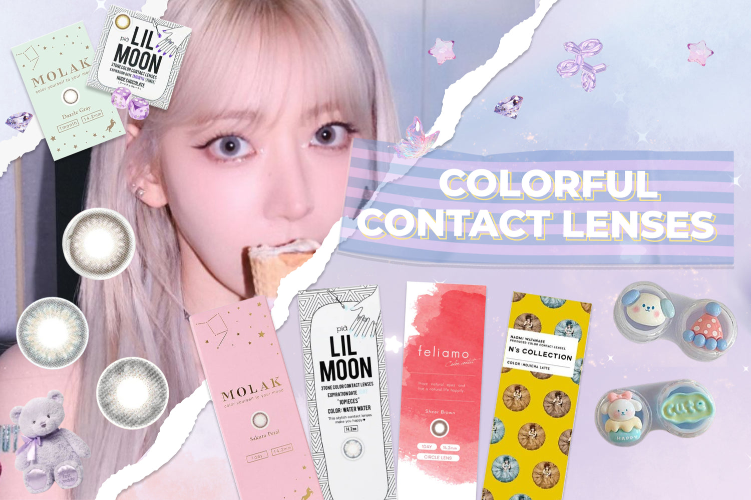 Colourful Contact Lenses: Enhance Your Look with Kawaii J-Beauty Styles