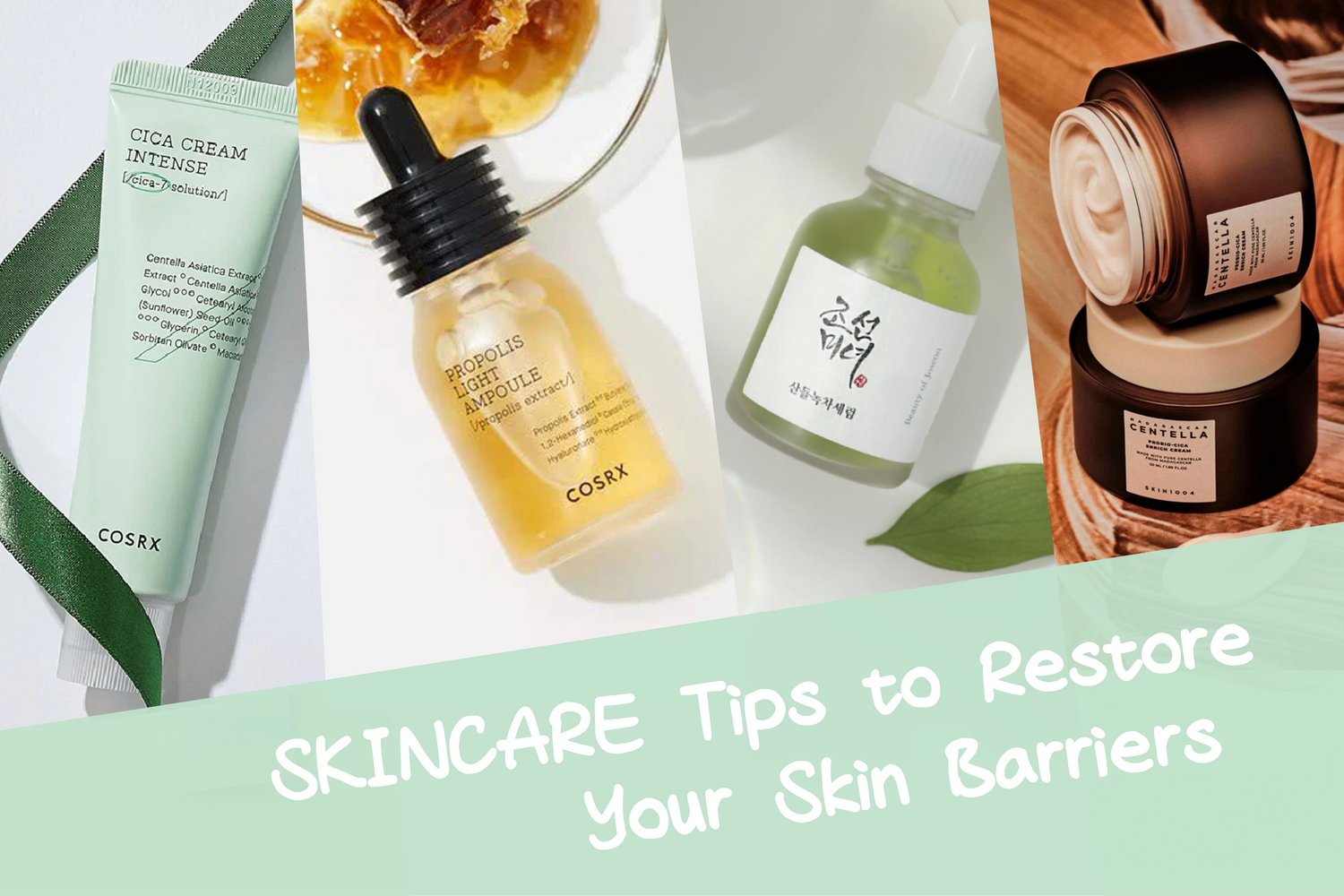 Fix and strengthen your skin barrier with K-Beauty |  Tips to Healthy Skin