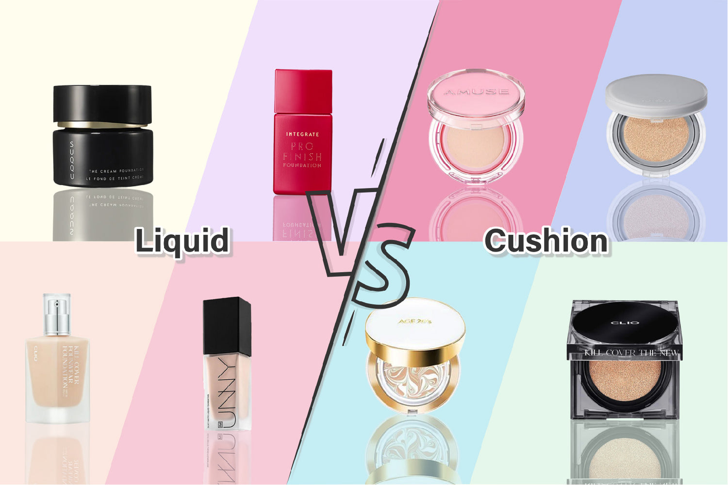How to choose the right foundation - Liquid vs Cushion?