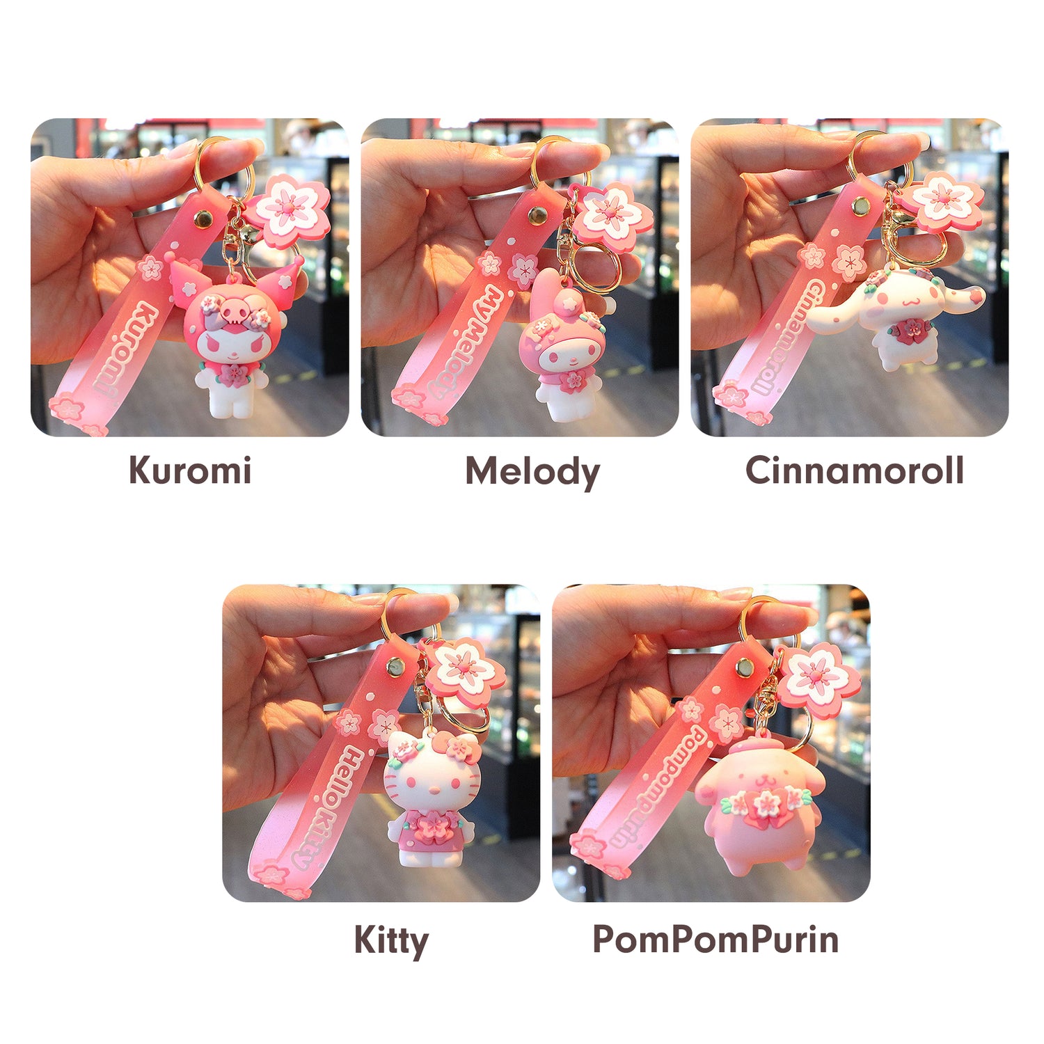 Cherry Blossom Series Keychain