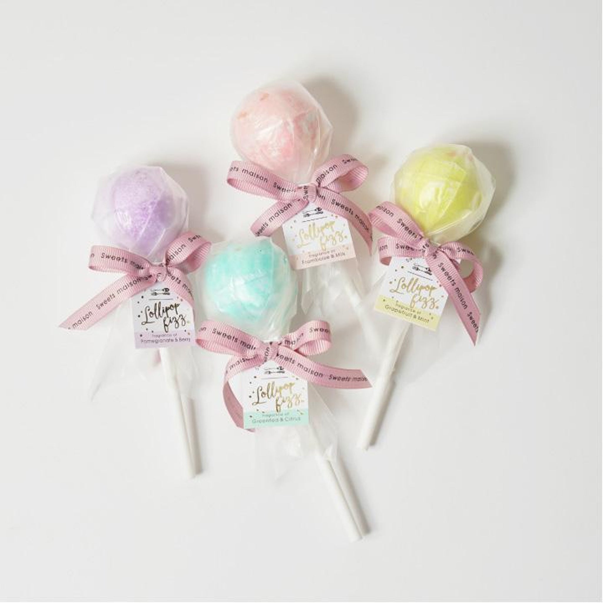 Fueki Sweets Maison Lollipop Bath Salt Fizz
