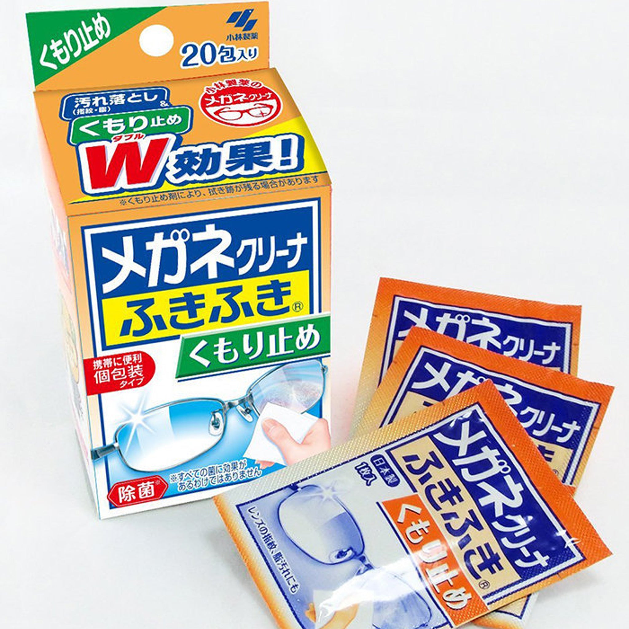 KOBAYASHI Pharmaceutical Glasses Cleaner Anti-fogging