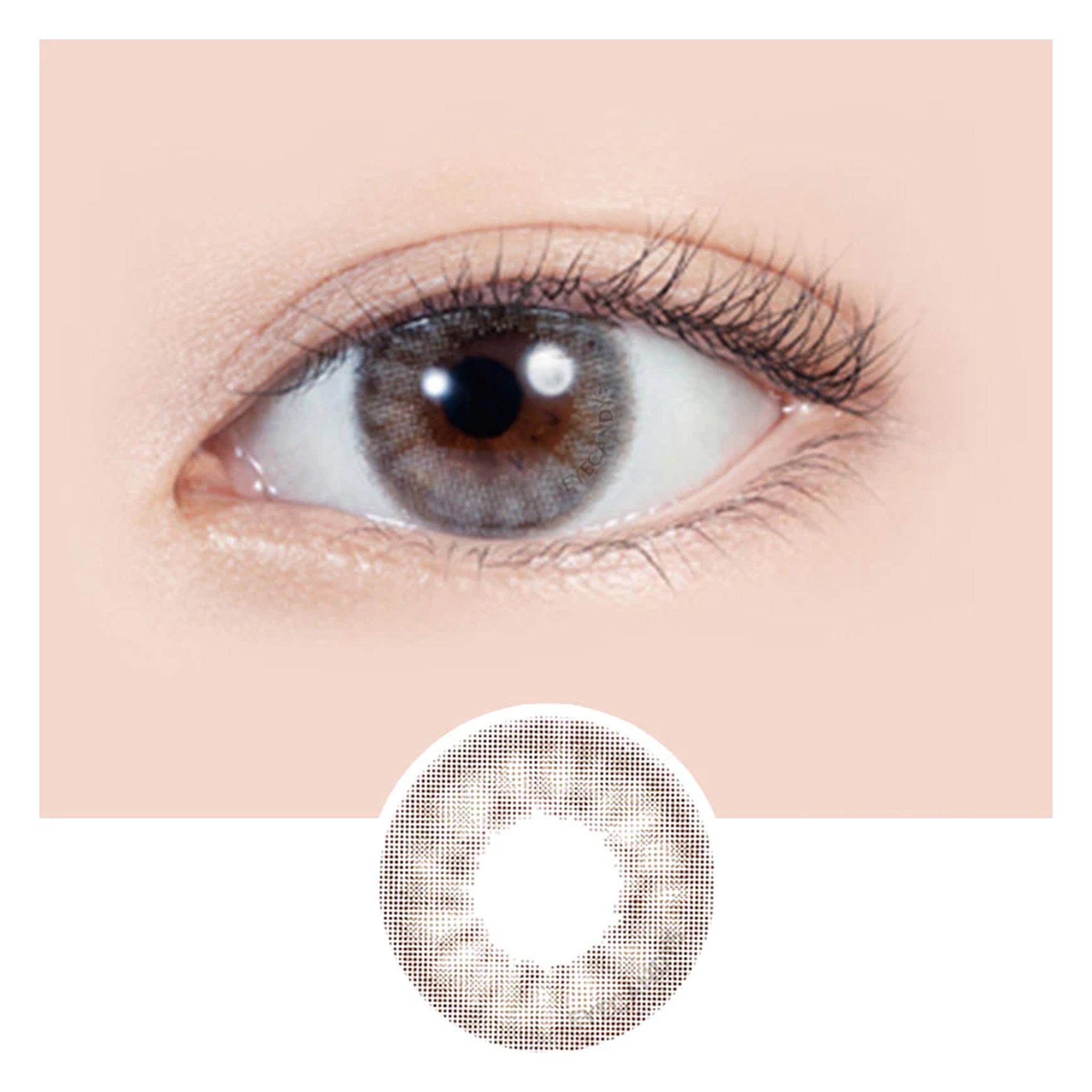 LIL MOON 1Day Contact Lenses-Smokey Beige 10pcs