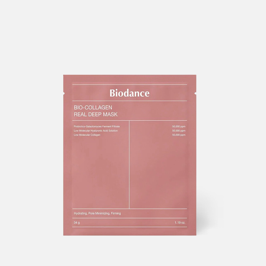 Biodance bio-collagen hydrates the surface of the skin but also refines the look of enlarged pores, ensuring a radiant and well-moisturized complexion.