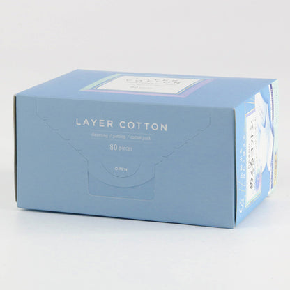 Cotton labo 5层化妆&amp;洁面棉片 80片