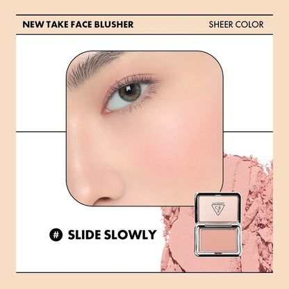 3CE New Take Face Blusher 4 Types