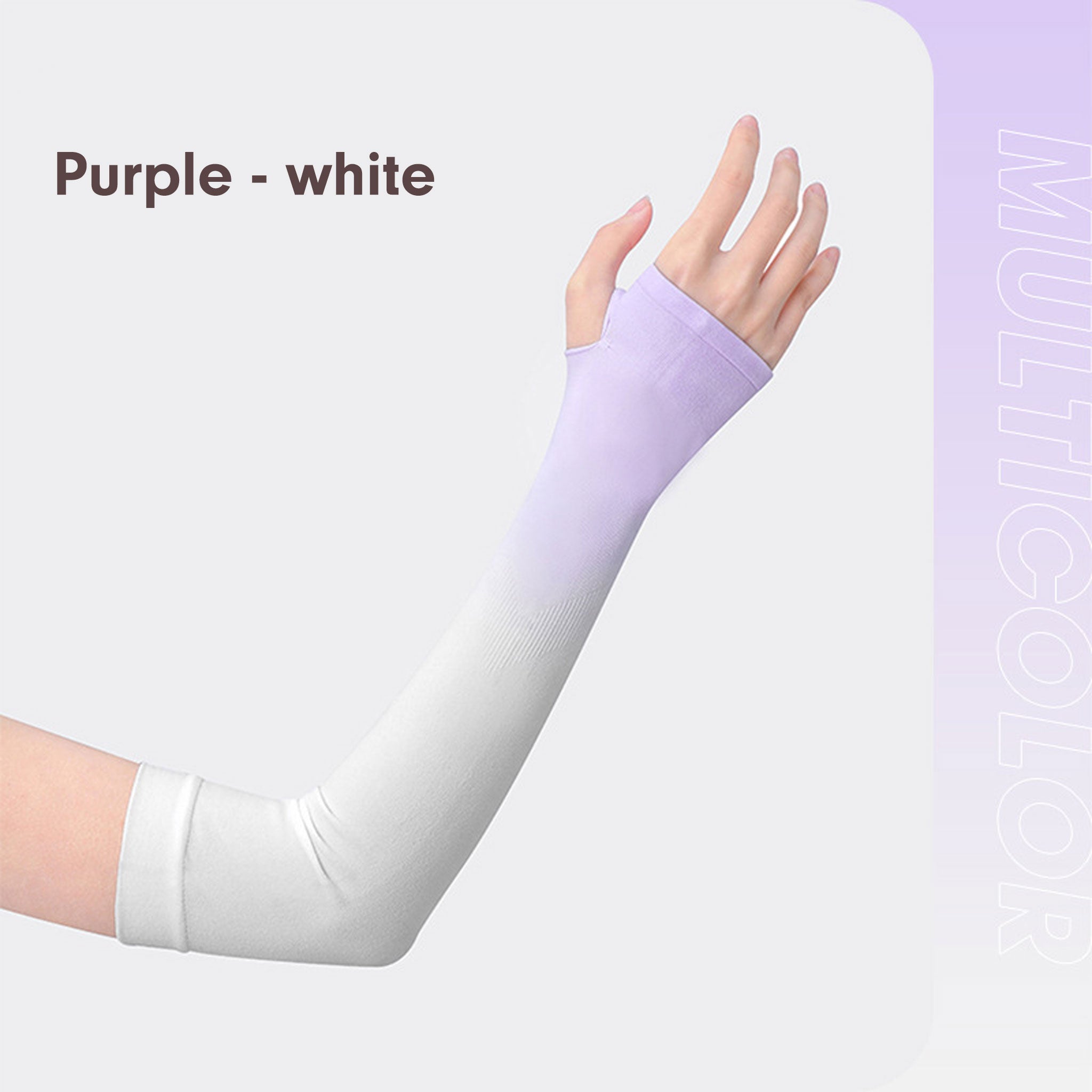 Arm sleeves with thumb holes hotsell