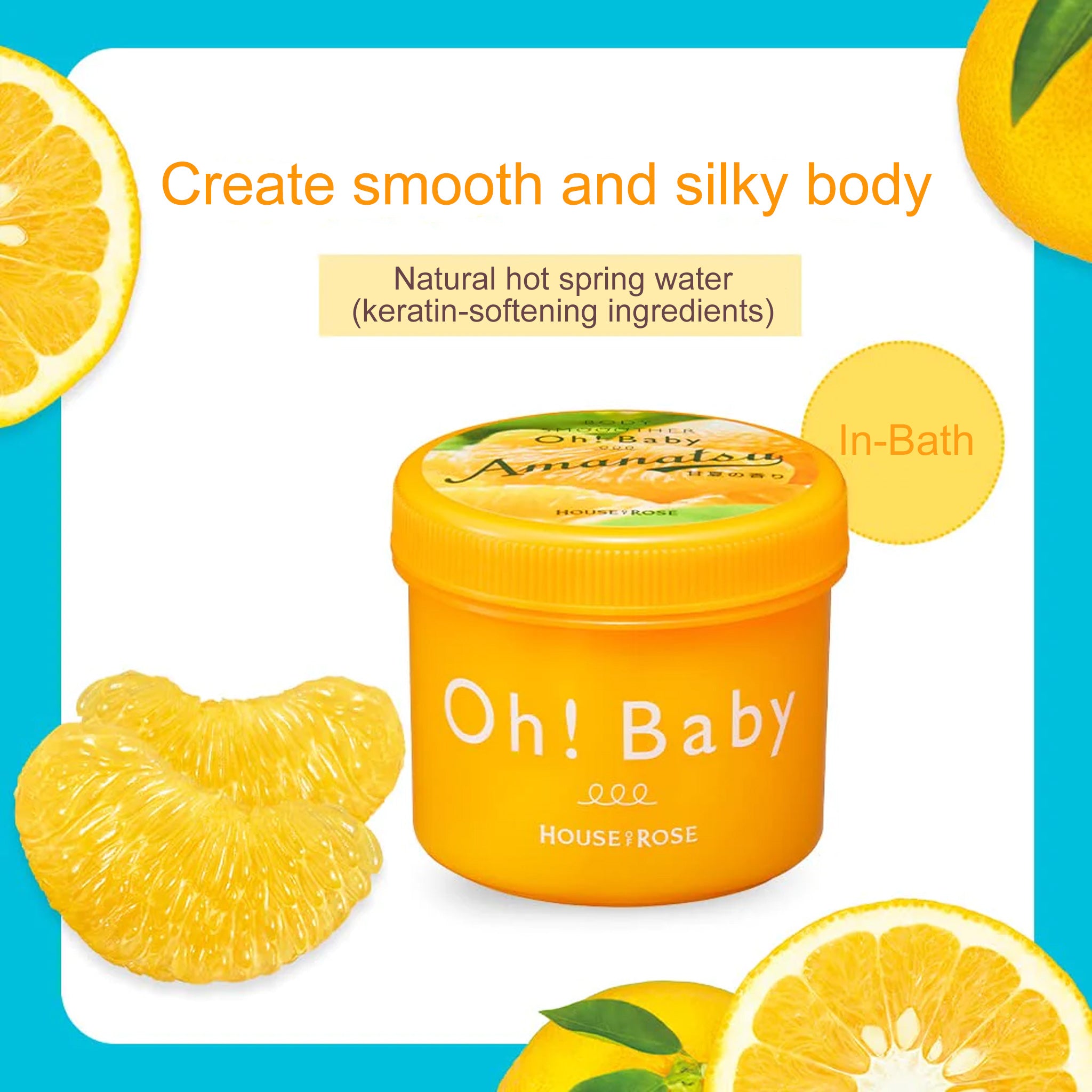 HOUSE OF ROSE Baby Body Smoother Yuzu 350g