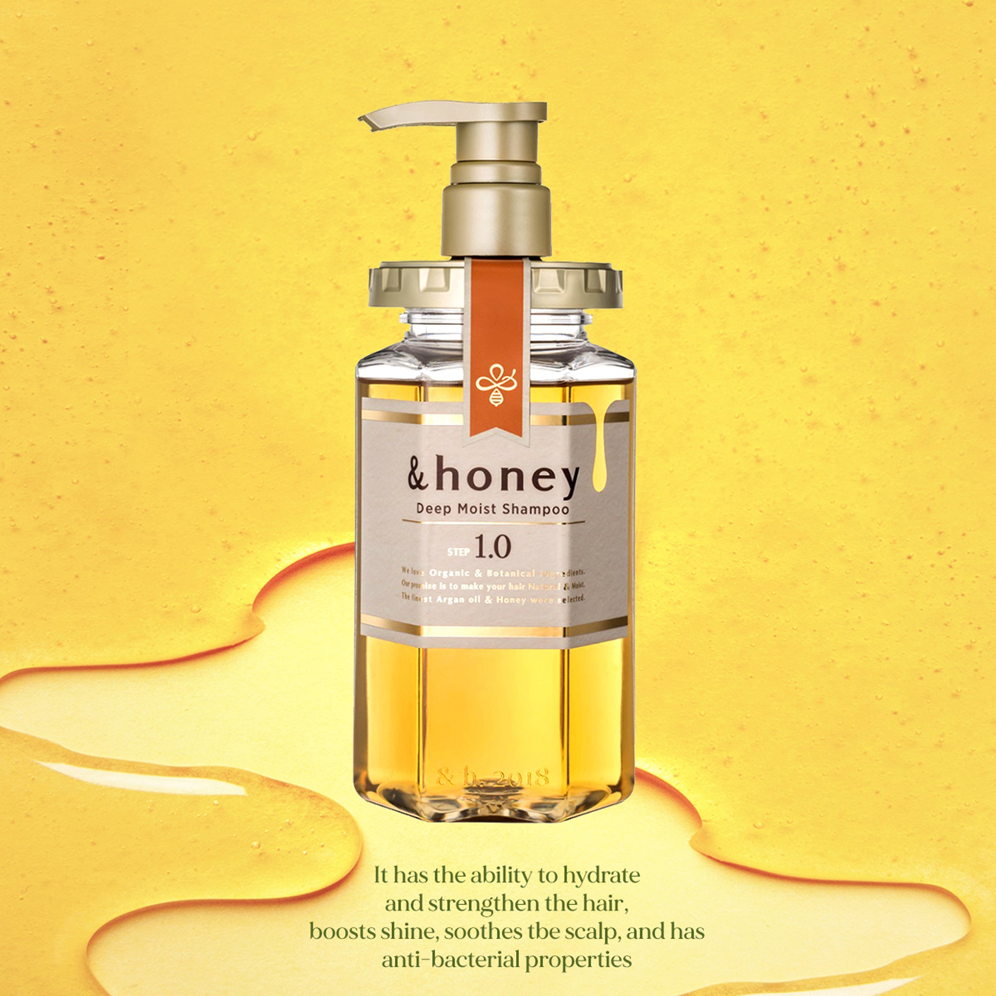 honey Moist Shine Hair Oil