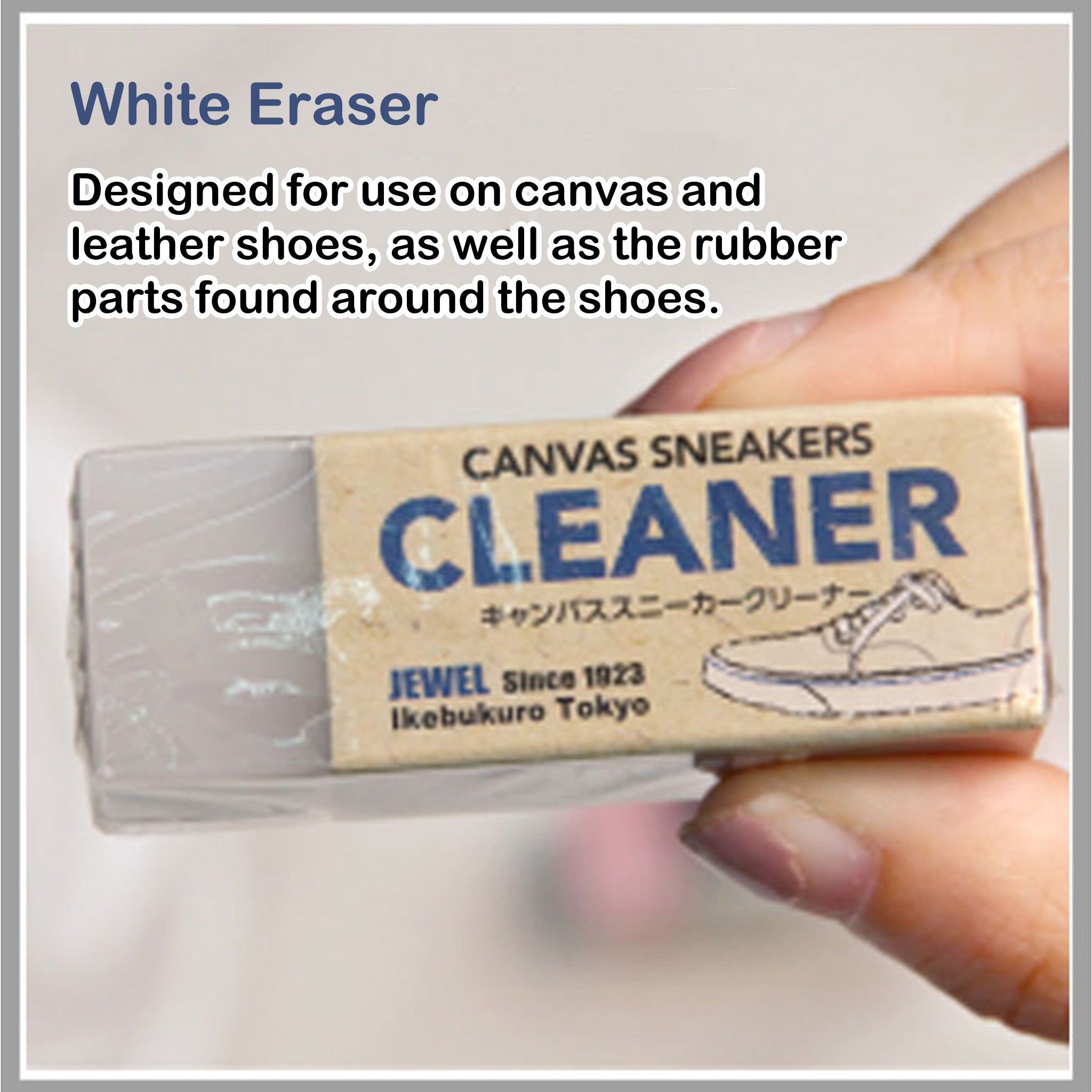 Japan Jewel Canvas Shoe Cleaner Eraser Sneakers Rubber Shoes Cleaner Sale