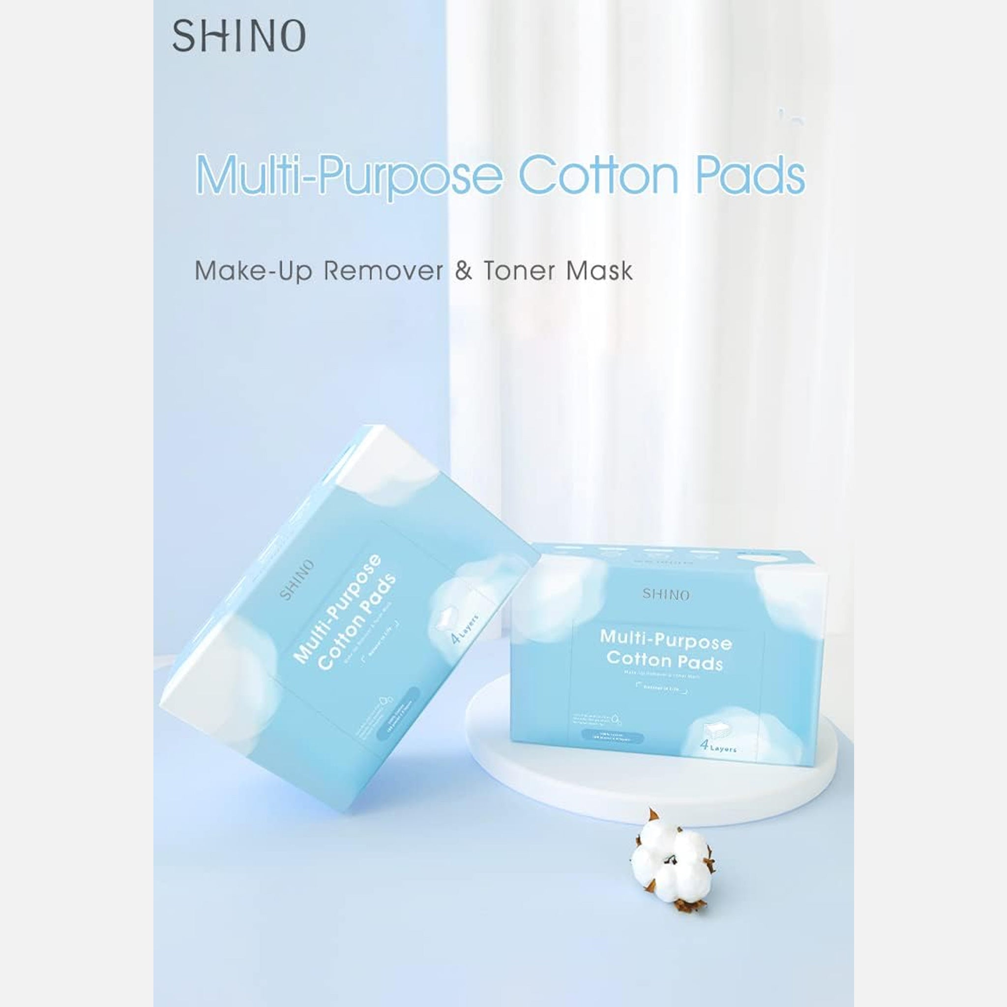 SHINO Multi-Purpose Cotton Pads