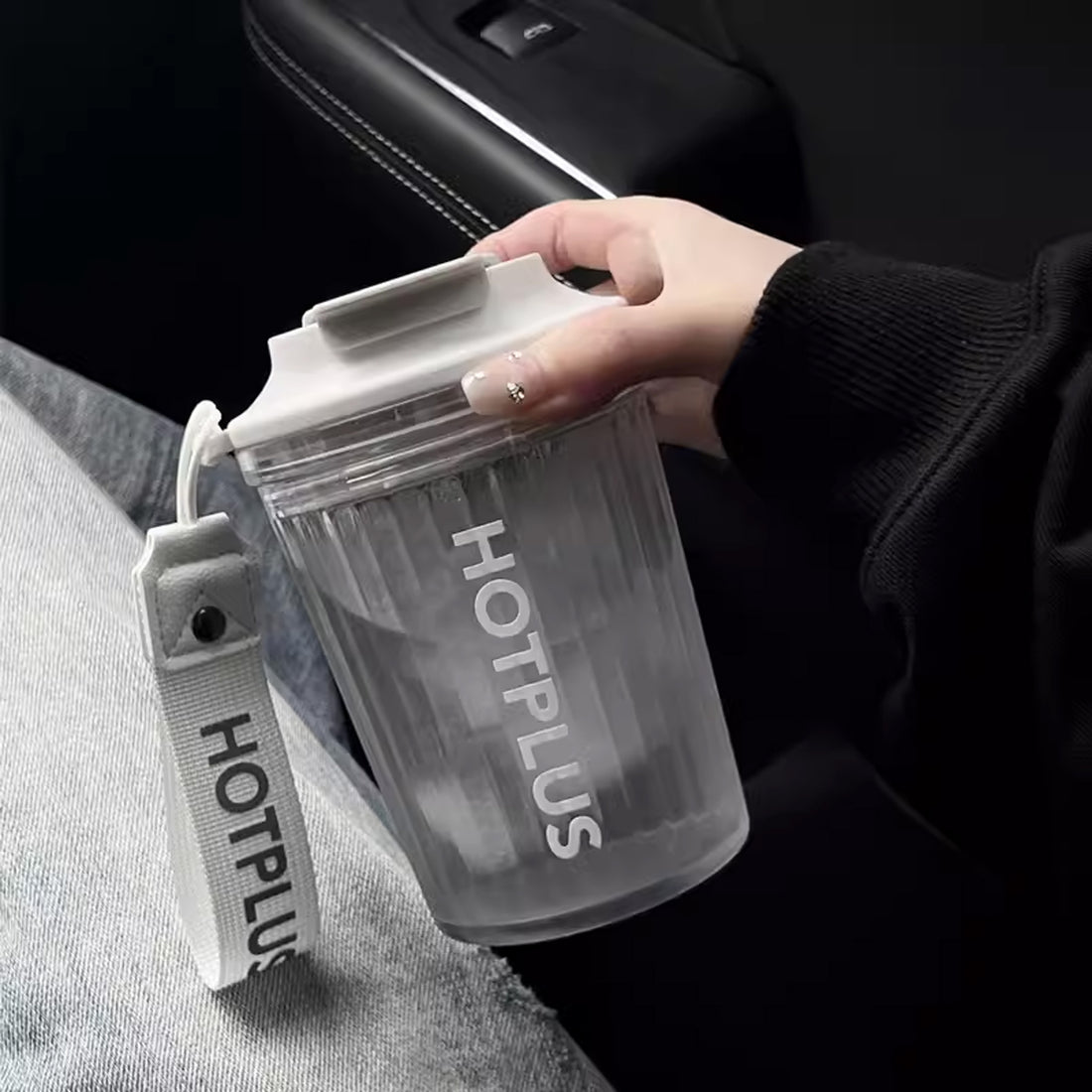 Hotplus Summer Coffee Bottle (White)