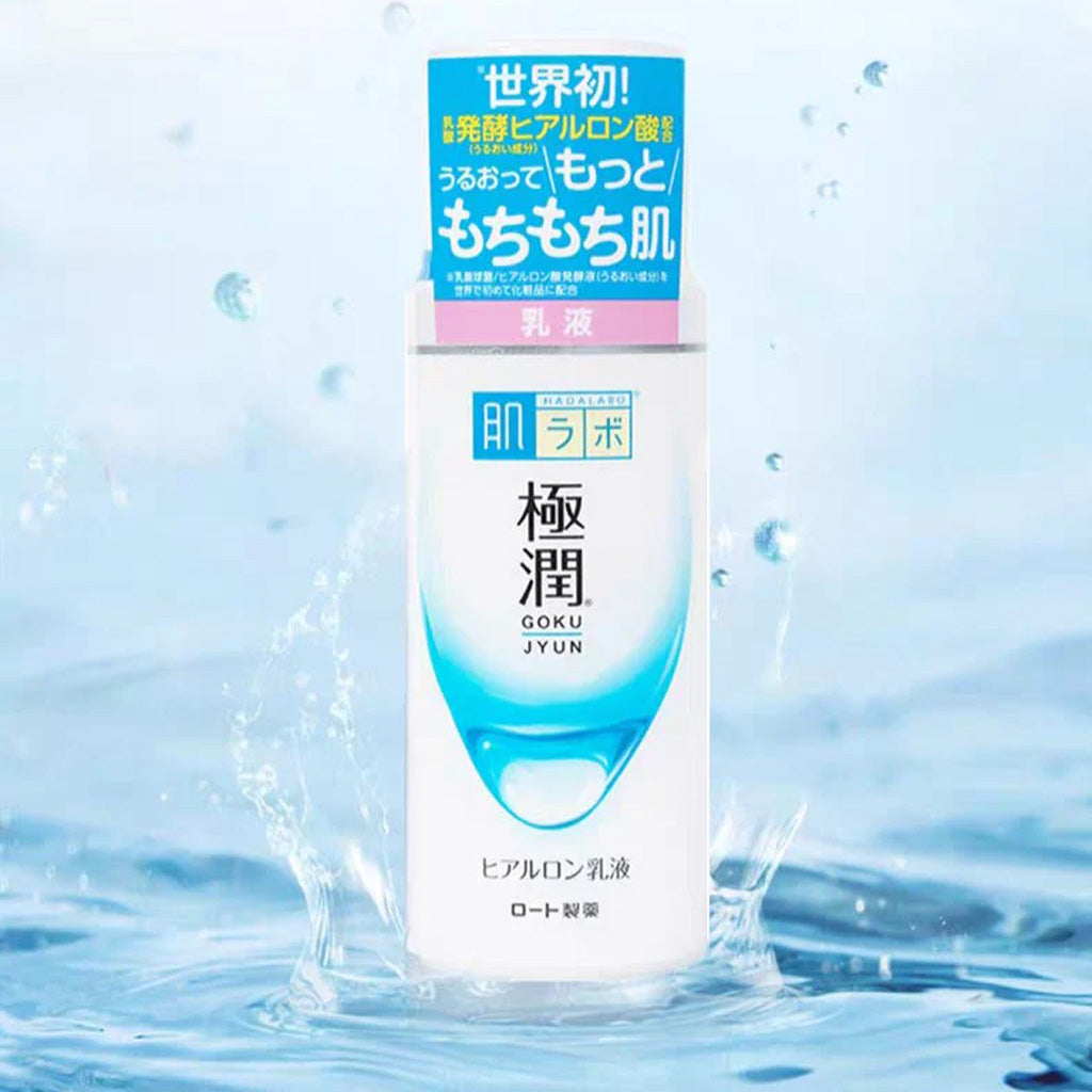 ROHTO Hada Gokujyun Hyaluronic Acid Hydrating Milk (Emulsion) 140 ml