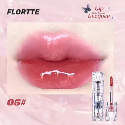 FLORTTE Butterfly Hello Beauty Lip Lacquer