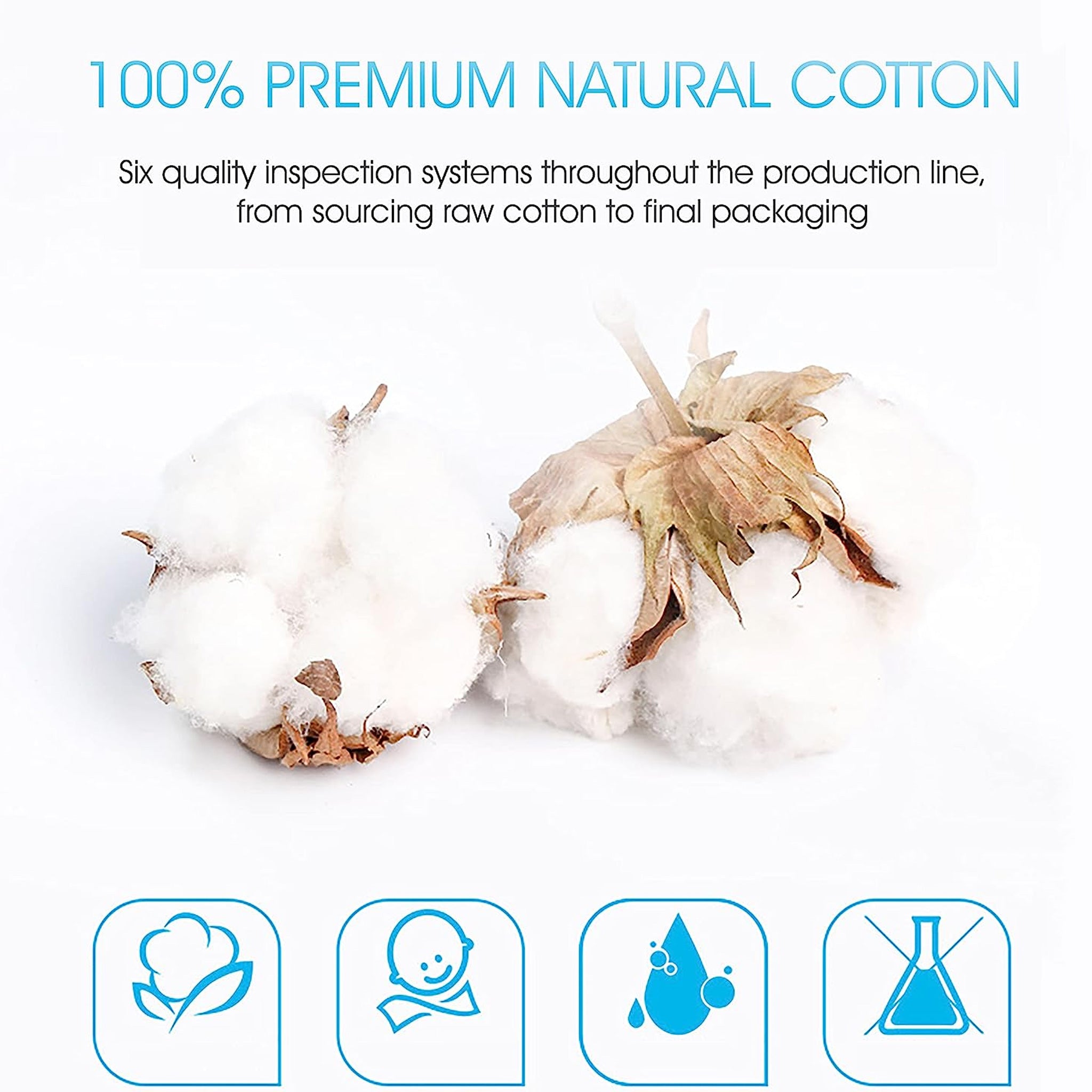 SHINO Natural Cotton Pads