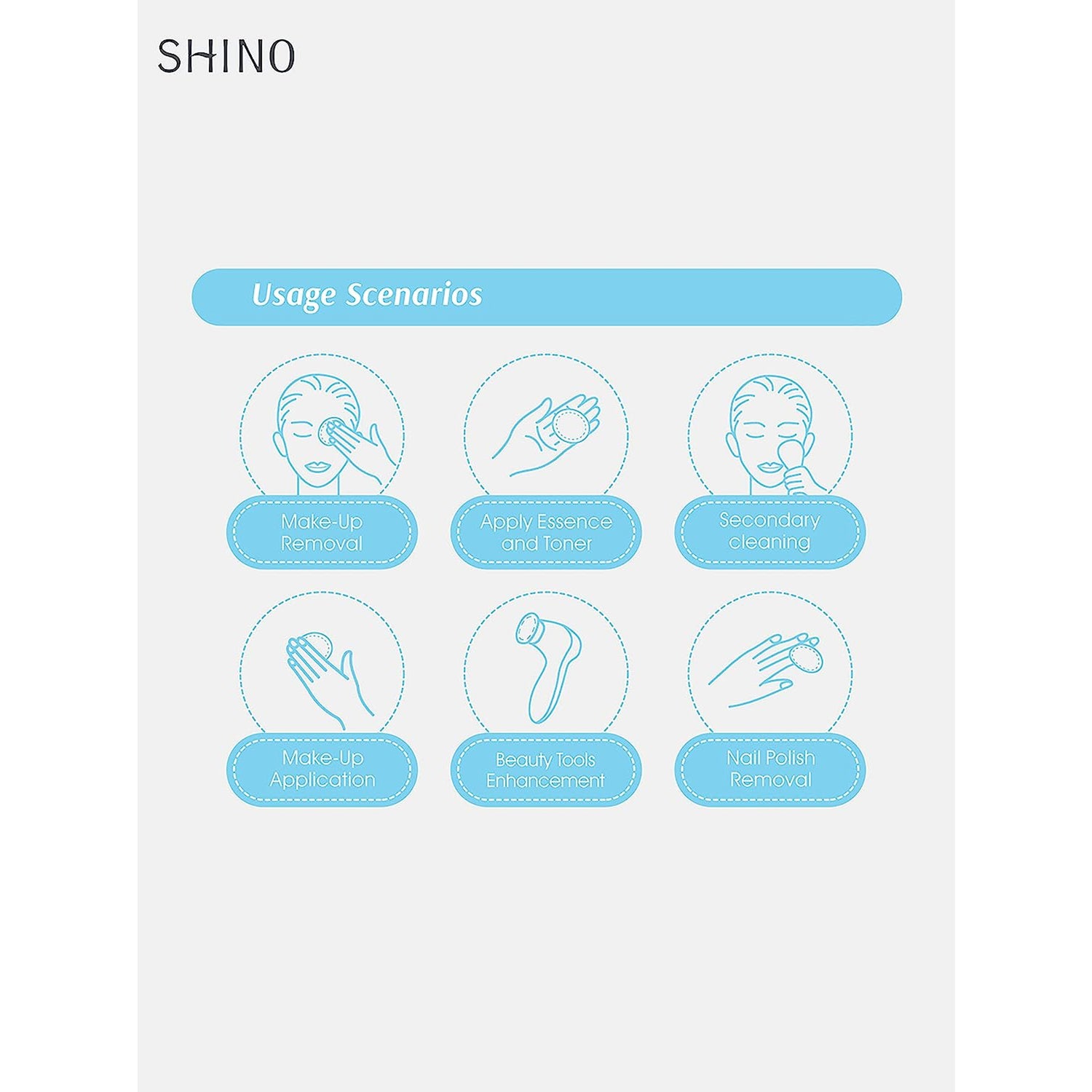 SHINO Round Cotton Pads