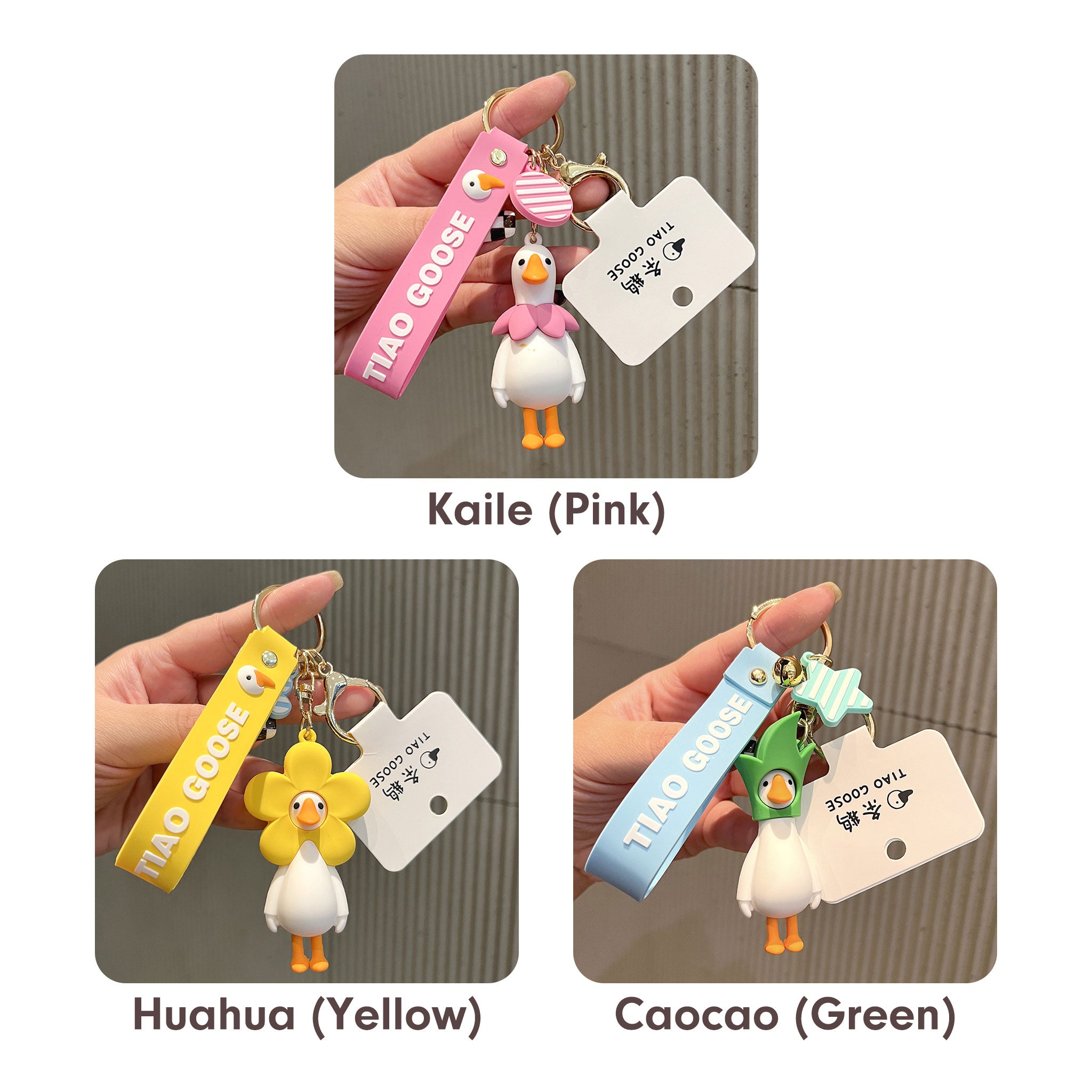 Duck Plush Keychain