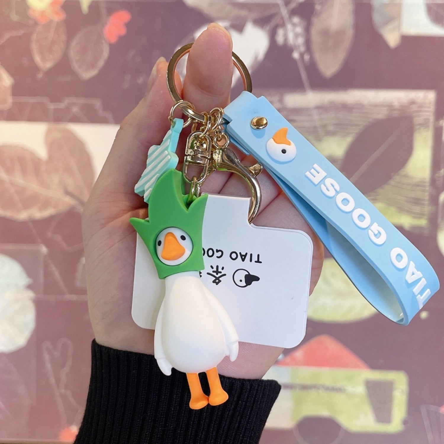 Duck Plush Keychain