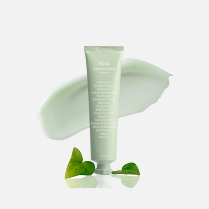 Infused with Houttuynia Cordata (Heartleaf) extract, this cream helps reduce redness, irritation, and inflammation while providing intense moisture.