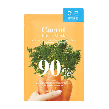 BRINGGREEN Carrot 90% Fresh Mask