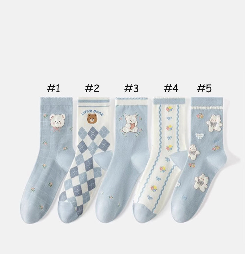 Caramella Sock Blue Series