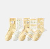 Brighten up your wardrobe with Caramella Sock Yellow Series 2.