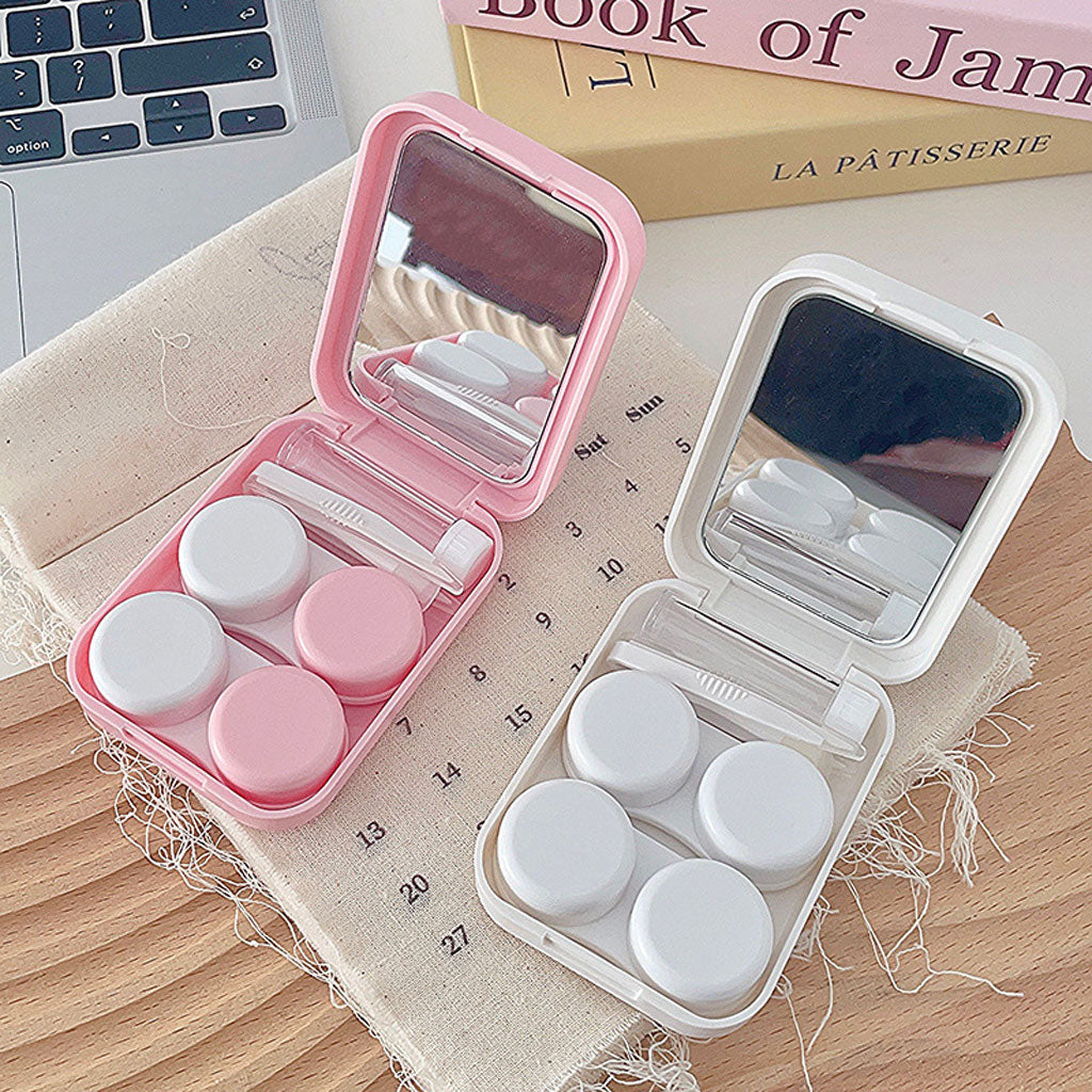 Cat Style Contact Lens Companion Case 2Pairs