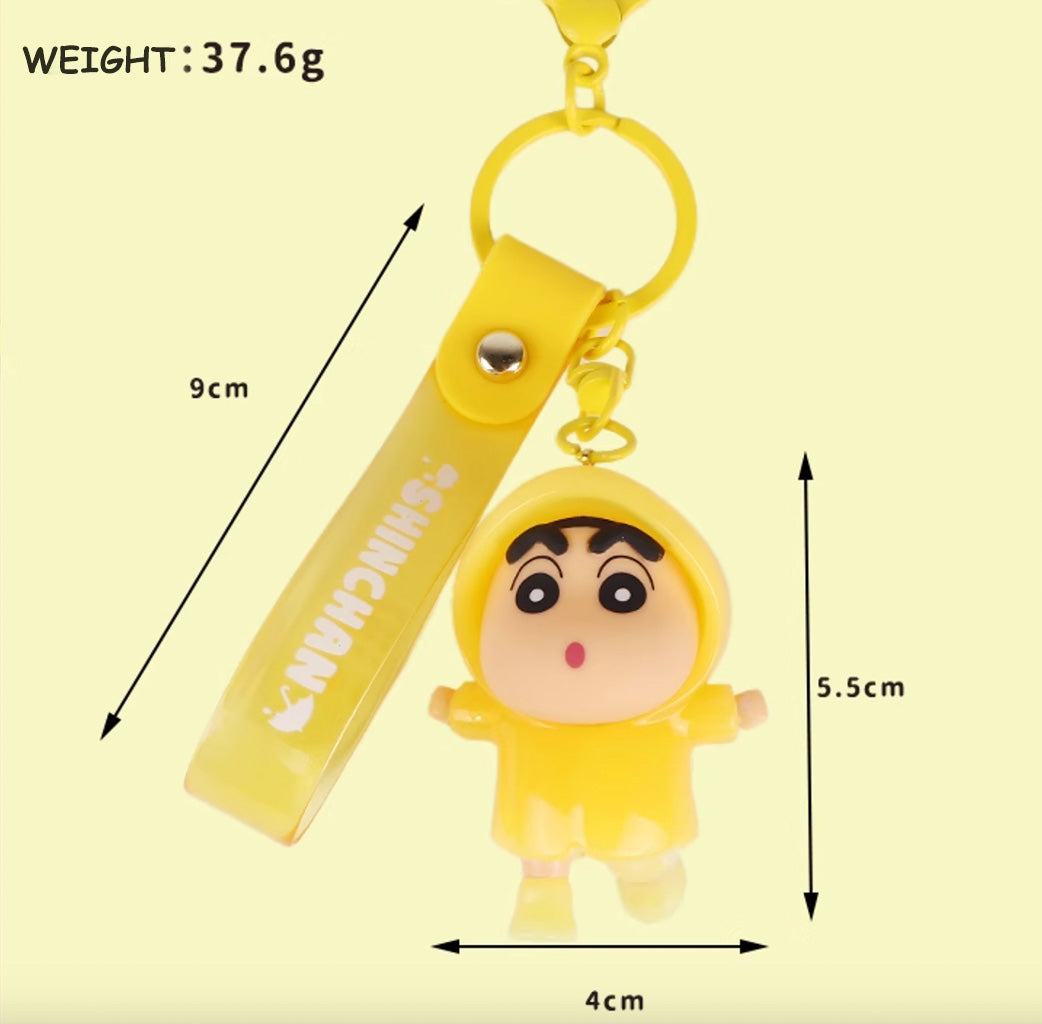 Crayon Shin-chan Raincoat Series Keychain