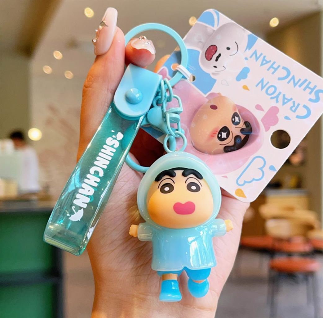 Crayon Shin-chan Raincoat Series Keychain