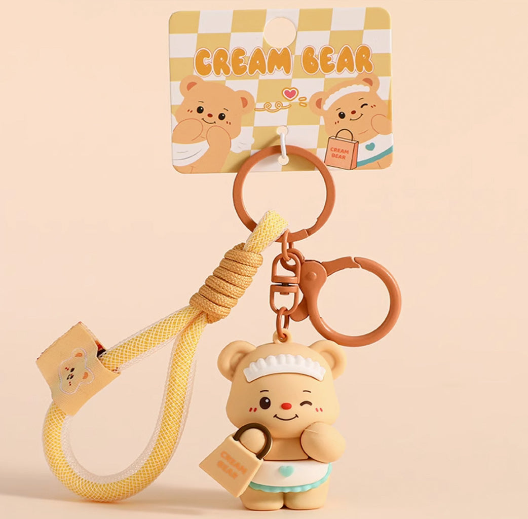 Butter Bear Series Keychain