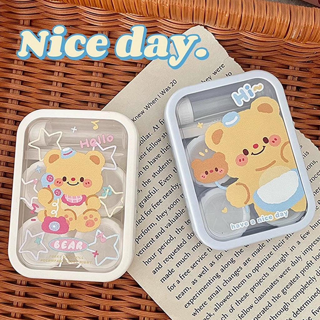 Cute Bear Contact Lens Wear Accessories