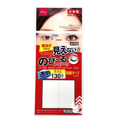 DAISO eye tape slim double-sided tape clear 130pcs