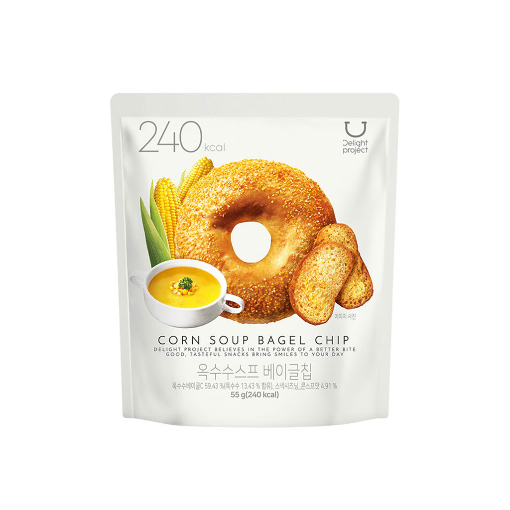 Delight Project Corn Soup Bagel Chip 60g