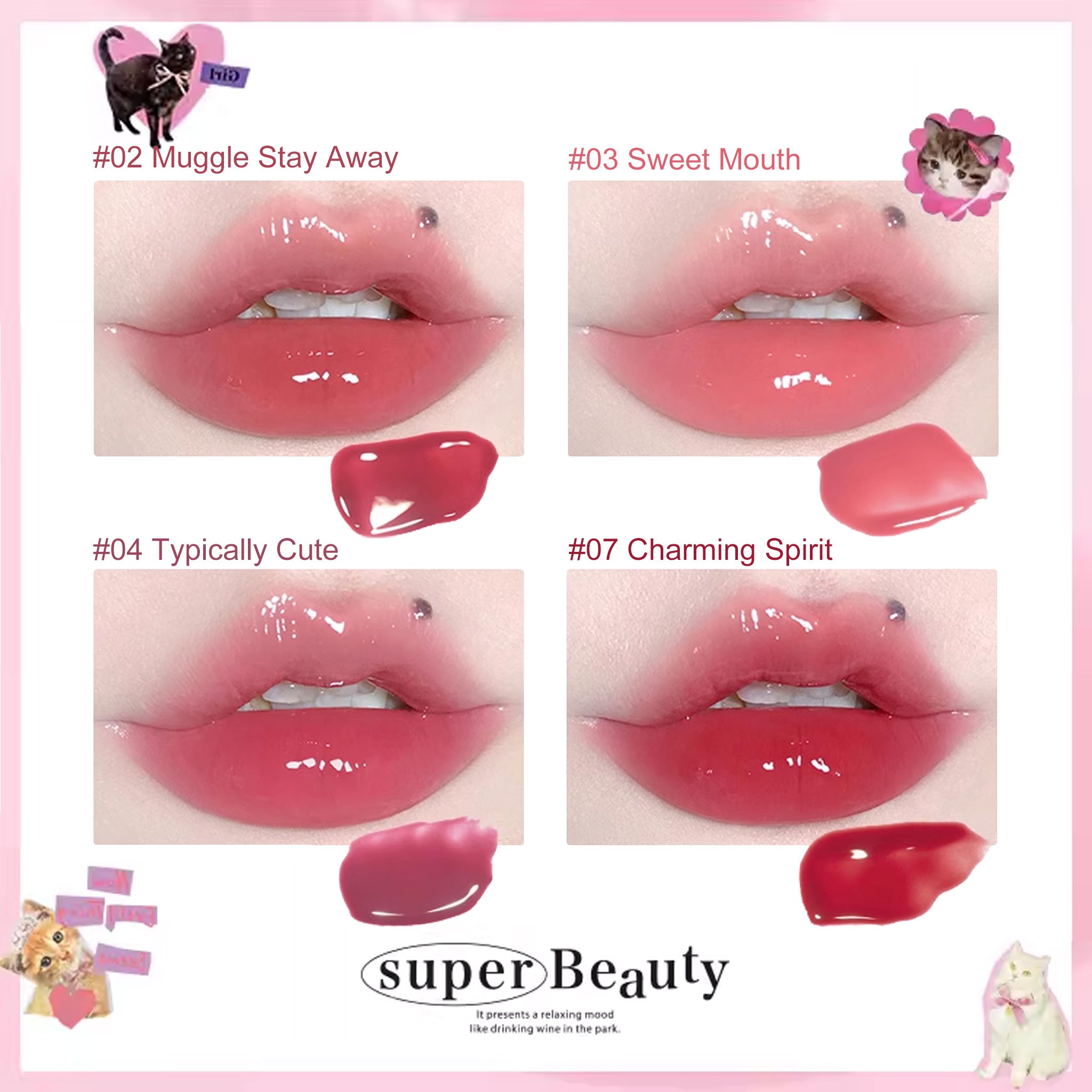 Gloss　Lip　Am　FLORTTE　Beauty　Beauty　I　–　LAMOUR　Super　Serum　Life