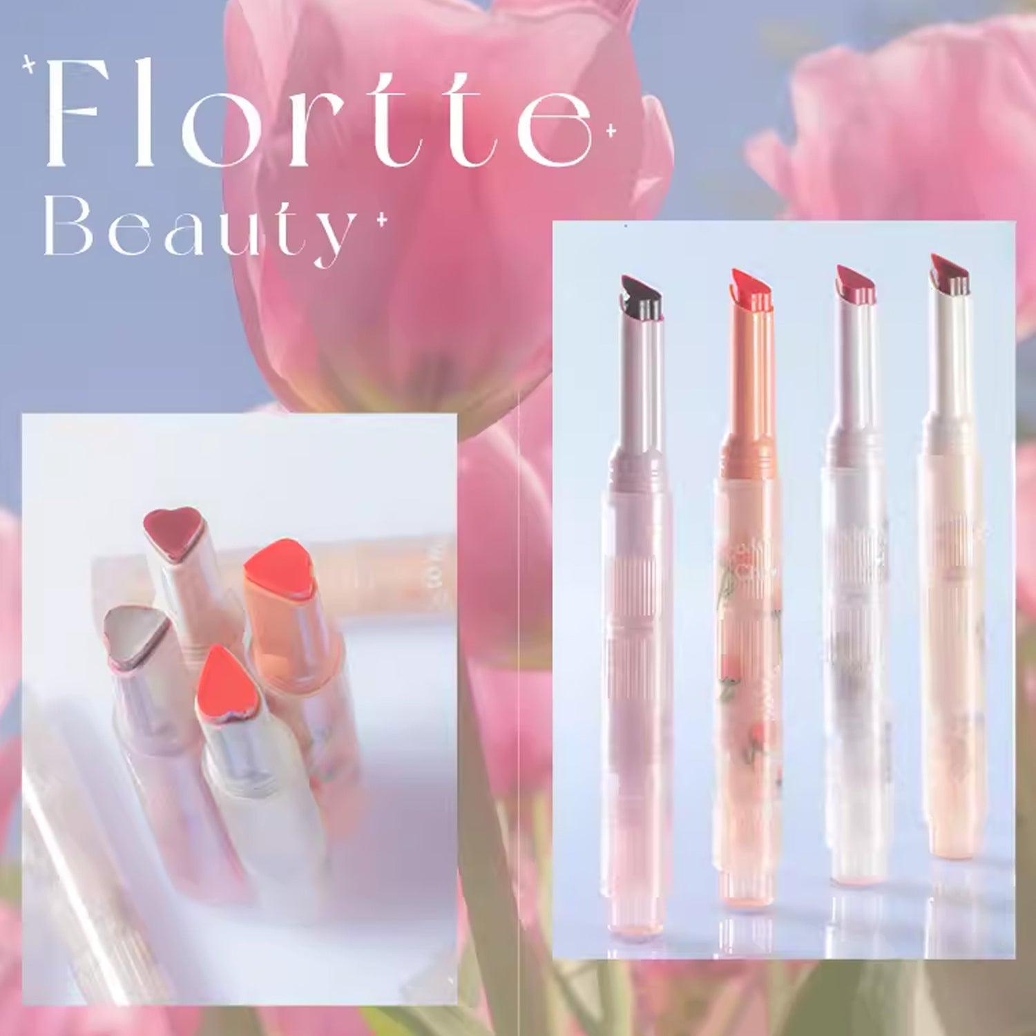 FLORTTE Heart Shape Beauty Chu Jelly Lipstick