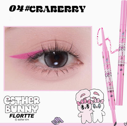 FLORTTE X Esther Bunny Dual-ended Eyeliner Pencil 0.5g