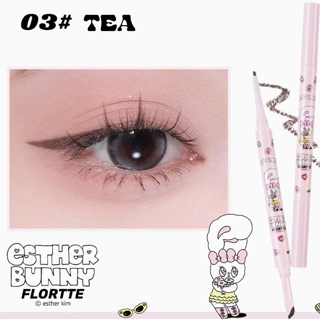 FLORTTE X Esther Bunny Dual-ended Eyeliner Pencil 0.5g