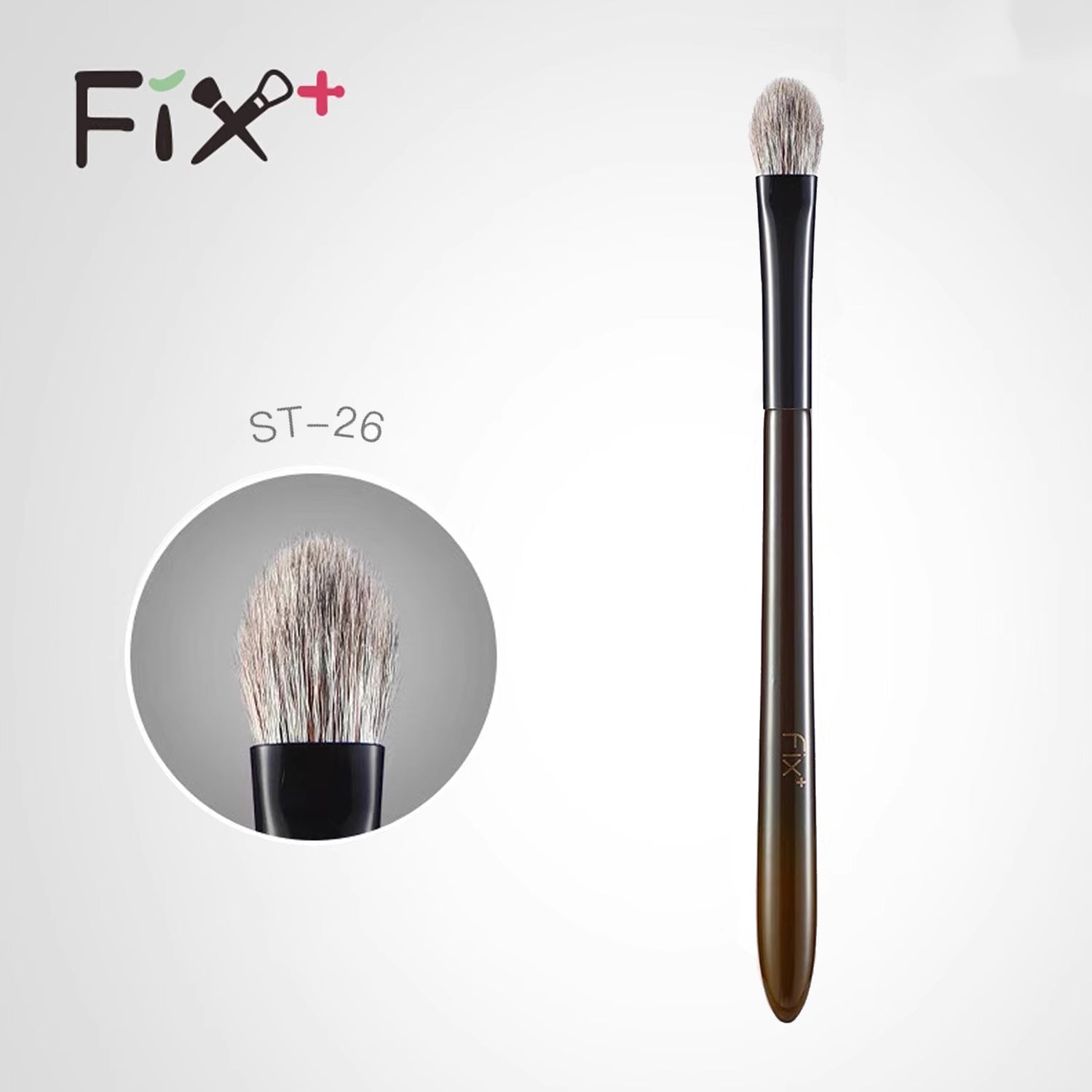 FiX Wool Almond-Shaped Eyeshadow Brush ST26