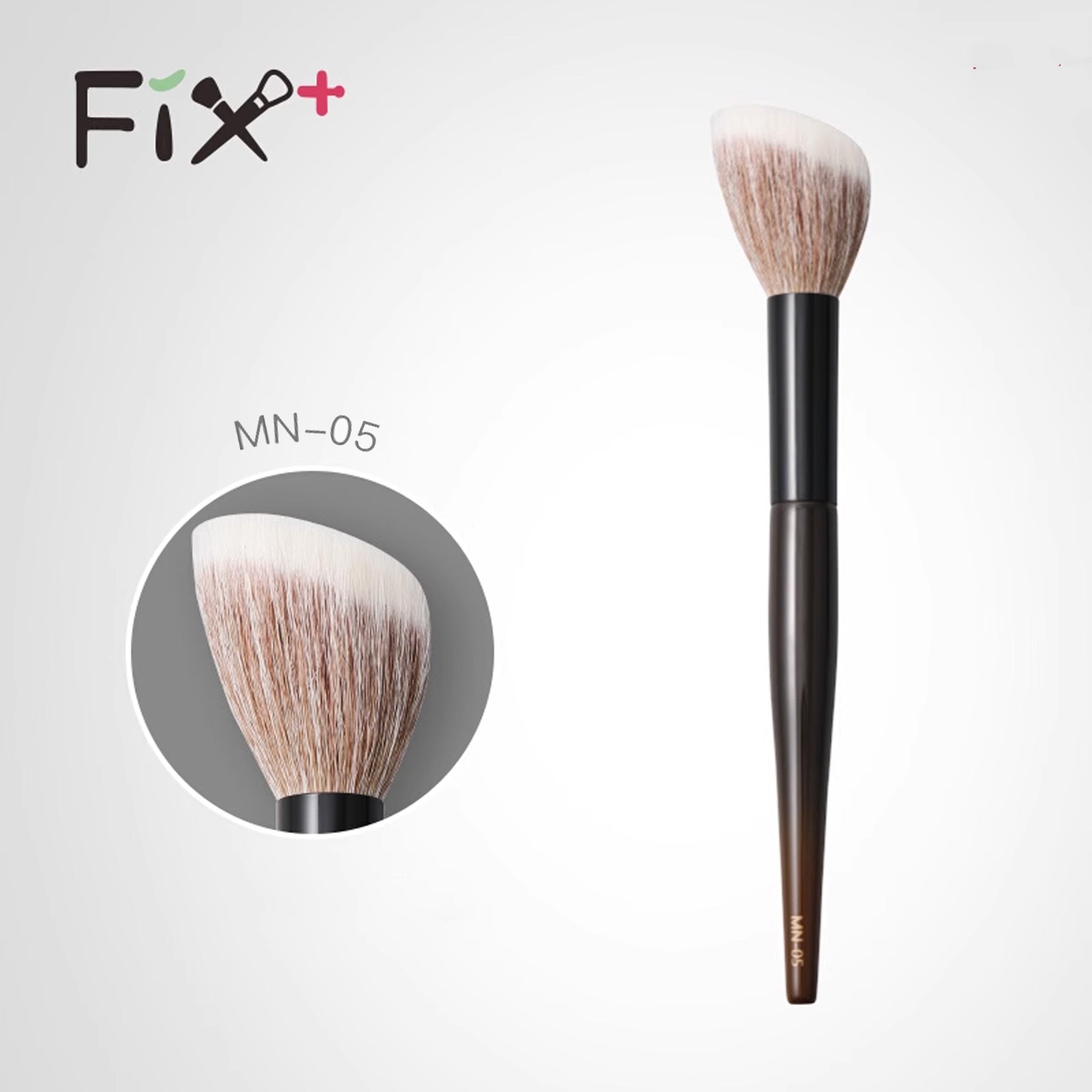 FiX  Wool Stippling Brush for Setting Powder MN-05