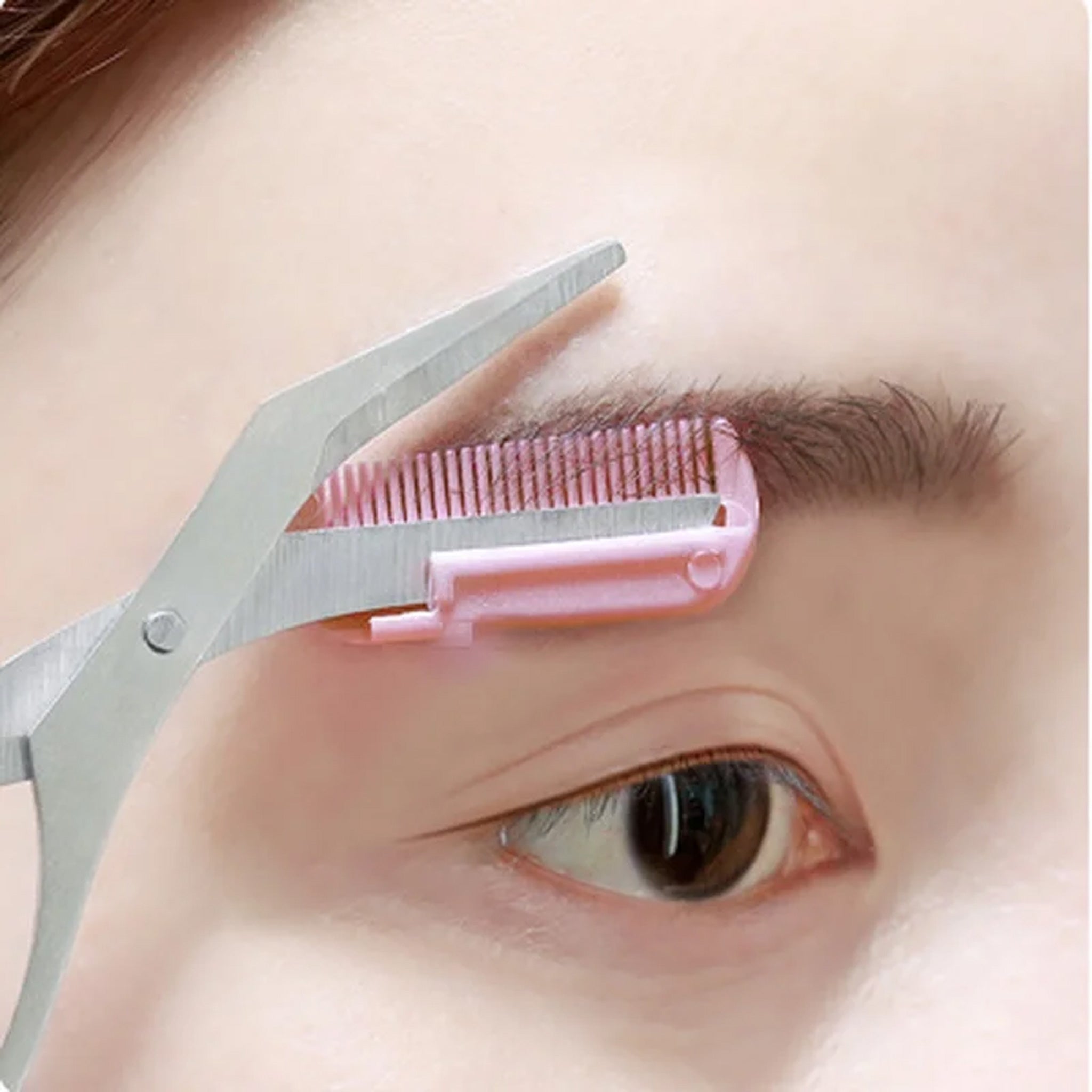 Fillimilli Eyebrow Scissors With Comb