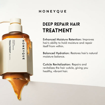 HONEYQUE Deep Repair HONEY+PROTEIN Treatment 450 ml