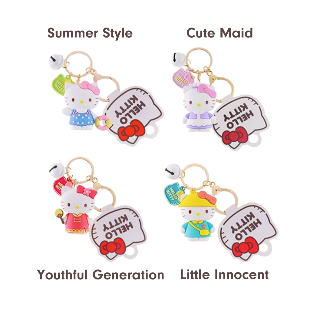 HelloKitty Dress Up Diary keychain