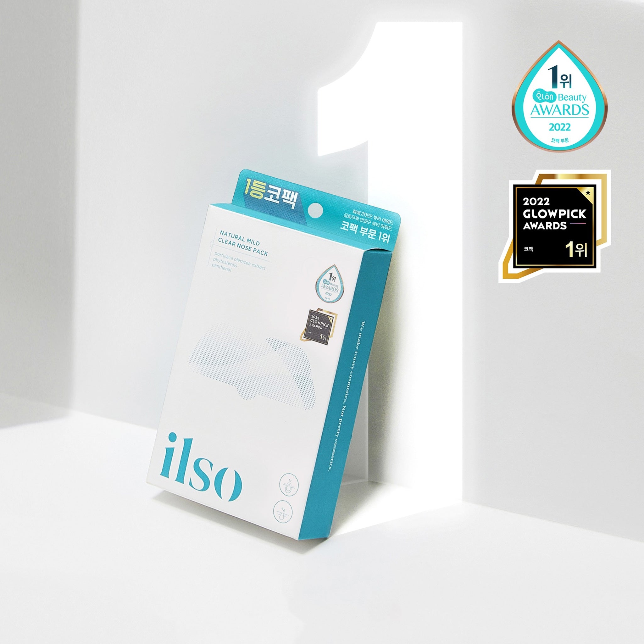 ilso Natural Mild Clear Nose Pack 5ea