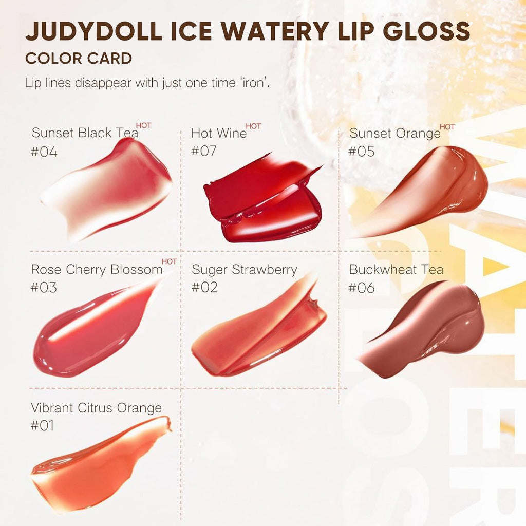JUDYDOLL Ice Watery Lip Gloss