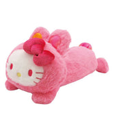  This adorable pen case features the beloved Hello Kitty character and is made from an ultra-soft, plush material that’s a delight to touch. Color Pink.