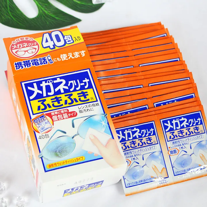 KOBAYASHI Glasses Clear Wipe 40 pcs