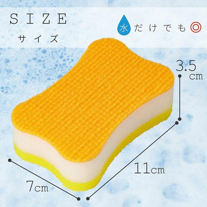 LEC Gekiochi-kun Kitchen Sponge Acrylic Non-Woven Cloth