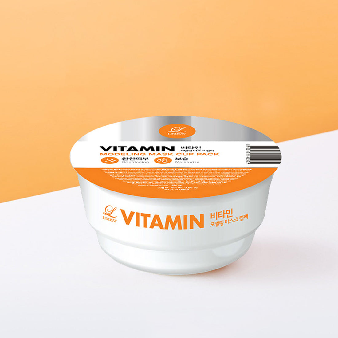 LINDSAY Modeling Mask Cup Pack Vitamin 28g