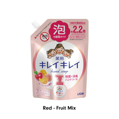 LION KireiKirei Foaming Hand Soap Refill 450ml